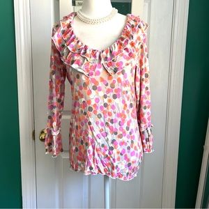 Sara Campbell Polka Dot Top Small